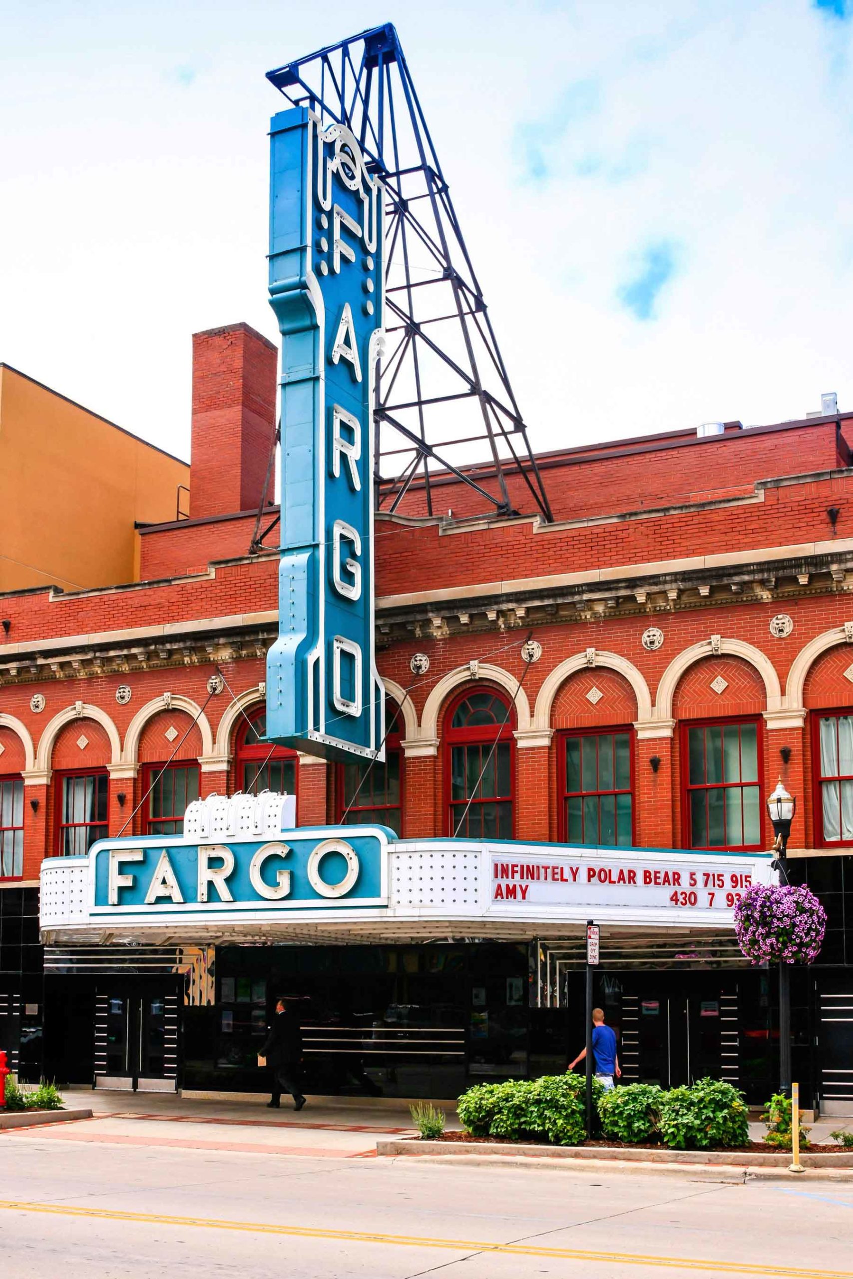 Take a Jefferson Lines bus to Fargo, North Dakota and visit the Fargo Theater and other landmarks.